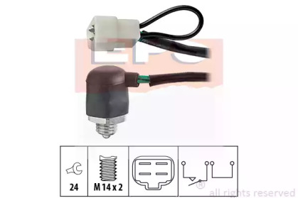 Contactor, lumină mers inapoi