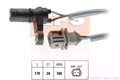 Senzor de viteză a roții, transmisie automată