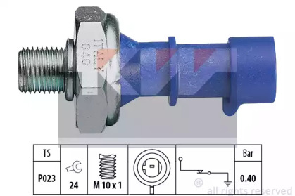 Indicator presiune ulei