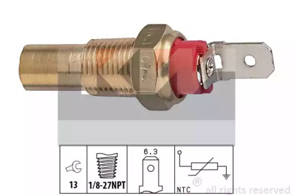 Senzor de temperatură, lichid de răcire