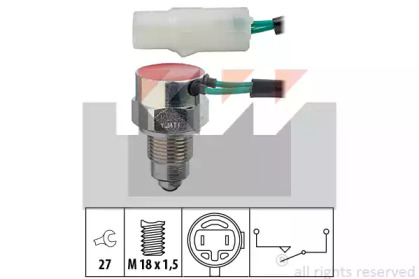 Contactor, lumină mers inapoi