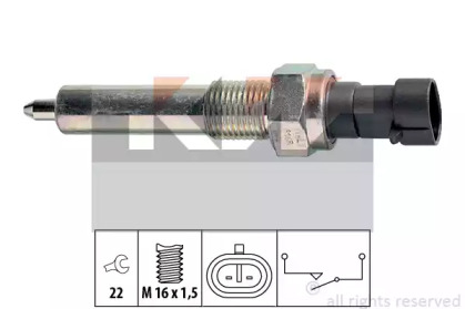 Contactor, lumină mers inapoi