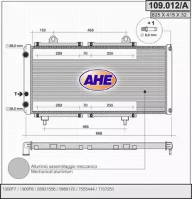 Radiator apă răcire motor