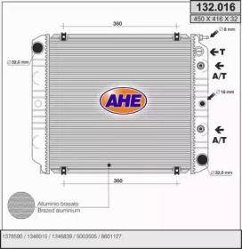 Radiator apă răcire motor