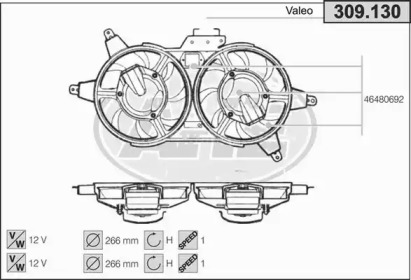 Ventilator răcire motor