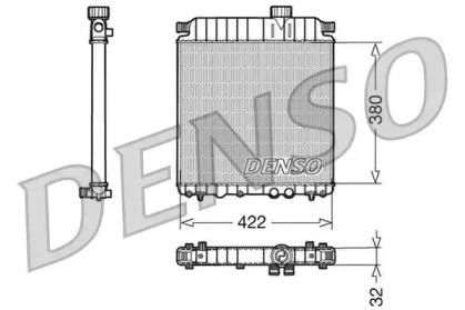 Radiator apă răcire motor