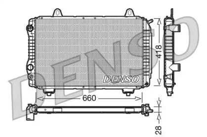 Radiator apă răcire motor