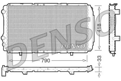 Radiator apă răcire motor