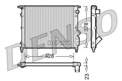 Radiator apă răcire motor