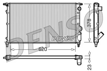 Radiator apă răcire motor