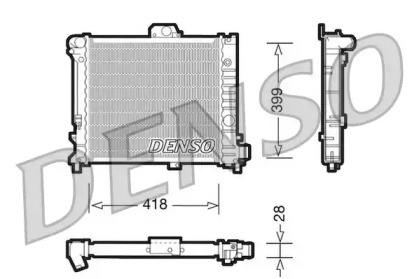 Radiator apă răcire motor