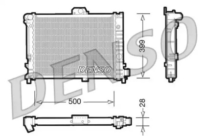 Radiator apă răcire motor