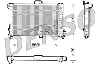 Radiator apă răcire motor