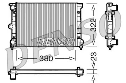 Radiator apă răcire motor