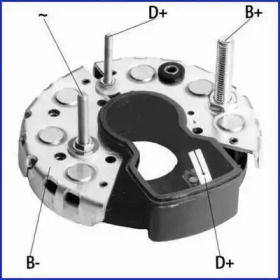 Punte diode, alternator