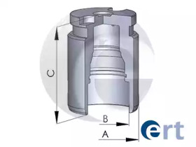 Piston, etrier de frână