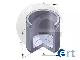 Piston, etrier de frână