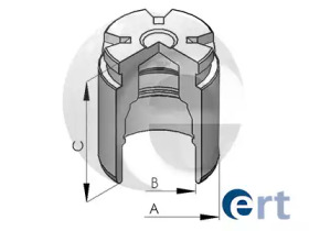 Piston, etrier de frână