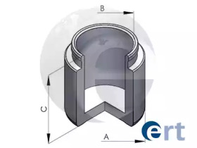 Piston, etrier de frână