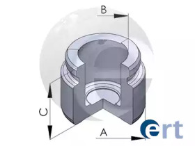 Piston, etrier de frână