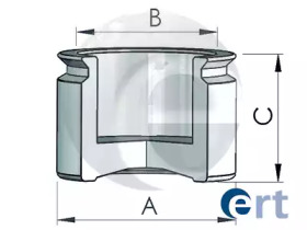 Piston, etrier de frână