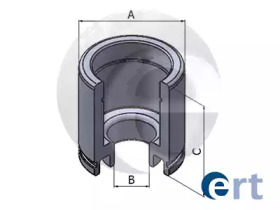 Piston, etrier de frână