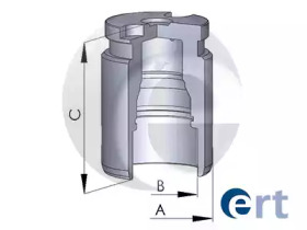 Piston, etrier de frână