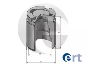 Piston, etrier de frână