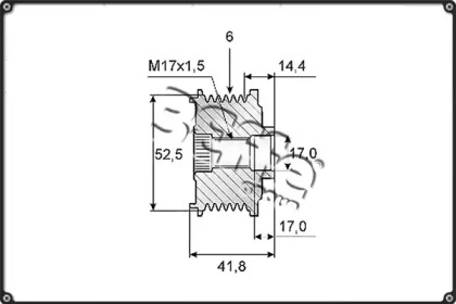 Fulie alternator