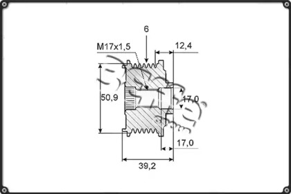 Fulie alternator