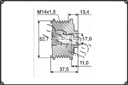 Fulie alternator