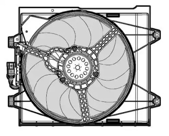 Ventilator răcire motor