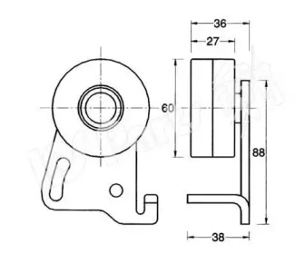 Intinzator curea distributie