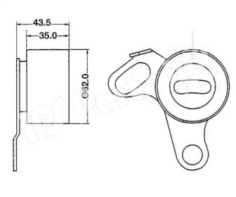 Intinzator curea distributie