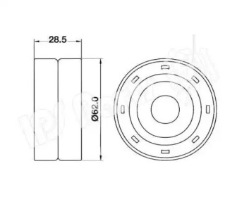 Intinzator curea distributie