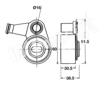 Intinzator curea distributie