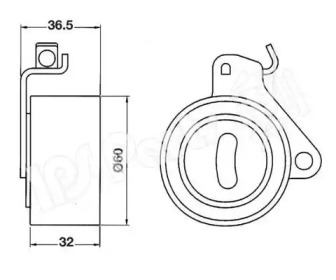 Intinzator curea distributie