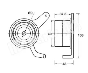 Intinzator curea distributie