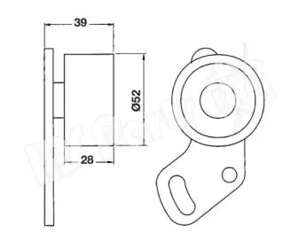 Intinzator curea distributie