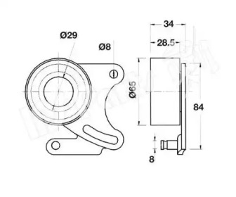 Intinzator curea distributie