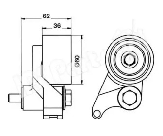 Intinzator curea distributie