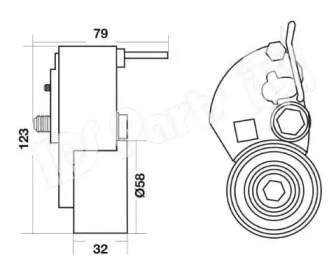 Intinzator curea distributie