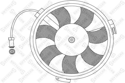 Ventilator răcire motor