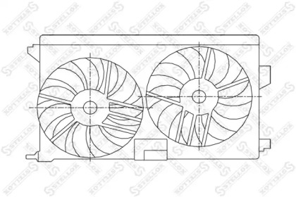 Ventilator răcire motor