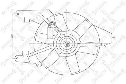 Ventilator răcire motor