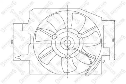 Ventilator răcire motor