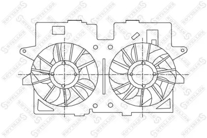 Ventilator răcire motor