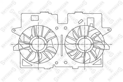 Ventilator răcire motor