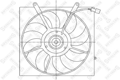 Ventilator răcire motor