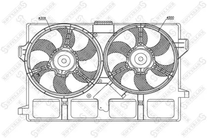 Ventilator răcire motor